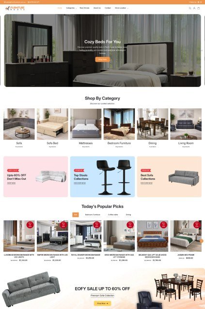 Furniture Roots E-commerce Store Growth