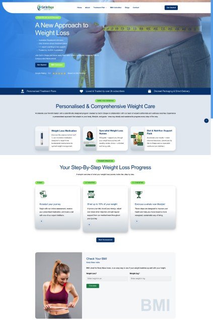 Get In Shape Online Fitness Platform