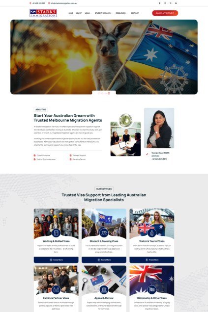 Starks Immigration Digital Transformation